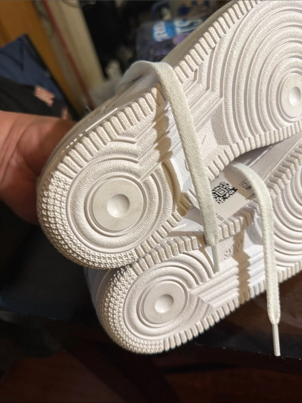 Nike White Low-Top Leather Sneakers